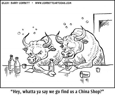 Bulls and China shop