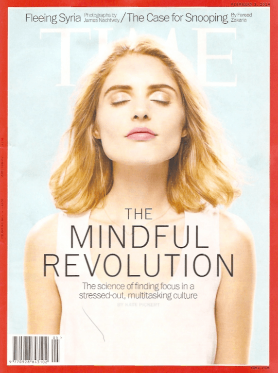 Time discovers mindfulness